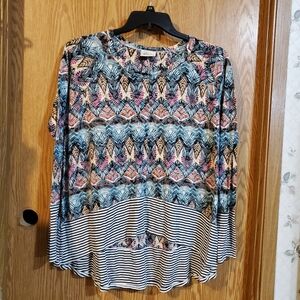 Plume and Thread mixed media high-low top size 2 M made in USA